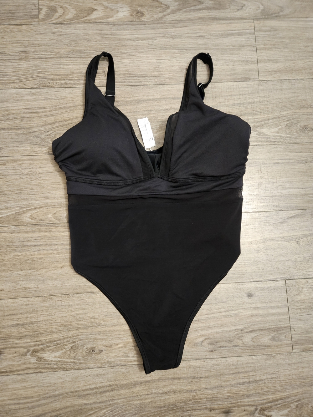 Cupshe Black Plunge One-Piece Swimsuit Size 2x - Picture 10 of 11